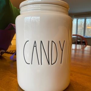 Rae Dunn Candy Canister! NWT HTF